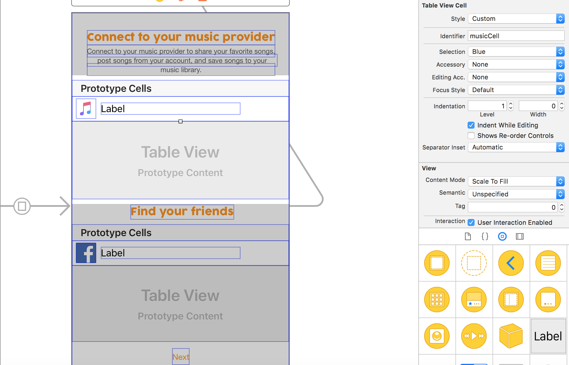 Creating Custom Table Views in One View Controller UPDATED (7/19/2018 ...